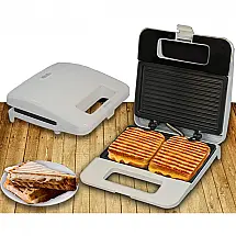 AASDF Sanduicheira Antiaderente Sanduiches Waffles 750W 220V