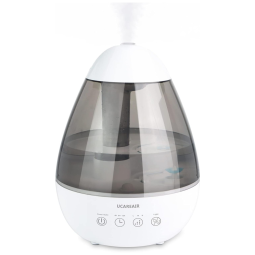 Umidificador Portátil UCAREAIR 2,5 Litros até 27H, Área até 25 m2, 110V, Cinza