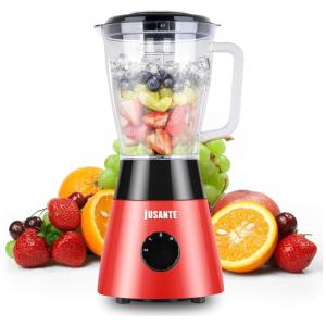 Liquidificador de Bancada 1.5L com 2 Velocidades, 110V 500W, JUSANTE, Vermelho