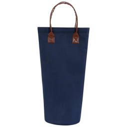 Bolsa Térmica para 1 Garrafa de Vinho VISEMAN, Azul - Durável, Isolada e Elegante
