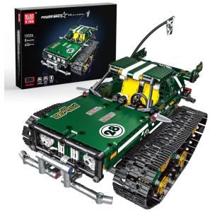 Kit de Construção Carro Off Road com 626 Peças e Controle Remoto para Crianças Acima de 8 Anos, Mold King, Verde