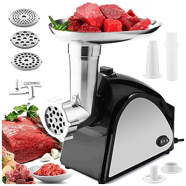 Moedor de Carne Elétrico Profissional