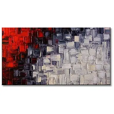 Seekland Quadro Decorativo Abstrato Pintado