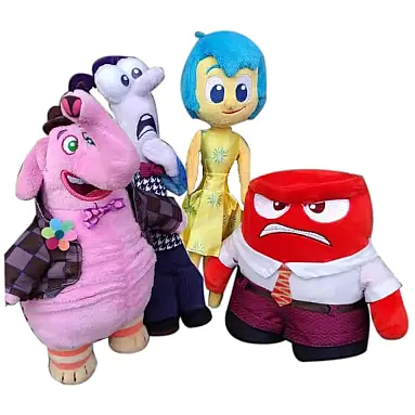 Conjunto de Pelúcias Personagens Divertida