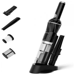 VacLife Aspirador de Pó Automotivo sem Fio Portátil e Recarregável, Bateria 2200 mAh, Preto