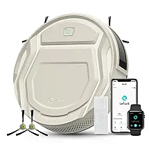 Robô Aspirador Lefant M210 Pro Champagne Slim 2200Pa WiFi Alexa Pets 120min