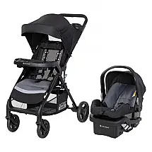 Sistema de Viagem Baby Trend Passport Seasons Preto com Cadeirinha EZ-Lift 1,8 a 13,6 kg