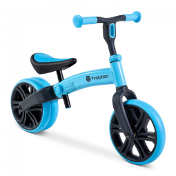 Bicicleta sem Pedal Infantil para Crianças de 1 a 4 Anos, YVOLUTION 101049, Azul