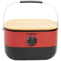 Churrasqueira, Grill a Gás, Portátil, CUISINART CGG 750, Vermelho