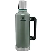 Classic Garrafa Térmica 2L com Isolamento a Vácuo, Mantem Quente, Frio, STANLEY 10 07935 001, Verde
