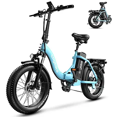 Bicicleta Elétrica Dobrável de 1000W,