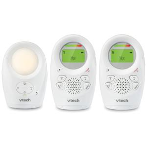 Babá Eletrônica Digital com Alcance Ampliado (2 Unidades para Pais), Conjunto de 3 Peças,DM1211-2 VETCH,Prata