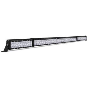 Farol de Milha LED Off Road Barra de Luz 132cm 22000 Lúmens 220W 3 Modos de Cor, AUTOFEEL, Branco