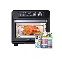 Forno Elétrico de Bancada 25L com Temporizador e Painel de Controle, 1700W, 110v, PARIS RHÔNE PE AF006, Preto