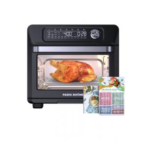 Forno Elétrico de Bancada 25L com Temporizador e Painel de Controle, 1700W, 110v, PARIS RHÔNE PE AF006, Preto