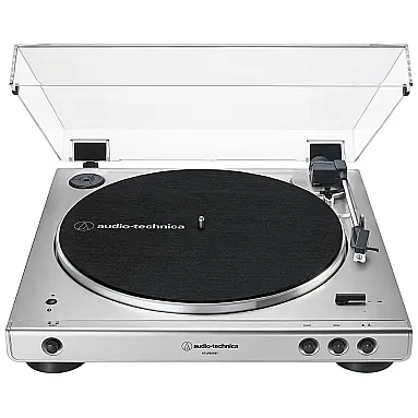 Toca-Discos Estéreo Bluetooth Audio-Technica AT-LP60XBT-SV