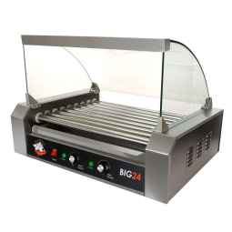 Máquina de Salsicha Elétrica Cozinha até 24 Unidades por Vez Aço Inoxidável, 110v, GENERIC VS122345, Prateado