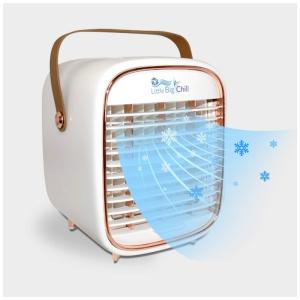 Climatizador de Ar Portátil de Mesa, Capacidade 240mL, 3 Velocidades, DT DIGITAL MARKETING SERVICES LLC, Branco