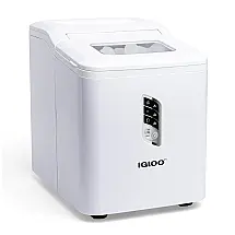Igloo ICEB26WH Máquina de Gelo Automática Portátil até 11 kg de Gelo em 24h, 110V, Branca