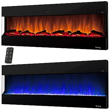 Lareira Elétrica de Embutir A55x152L