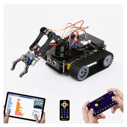 Kit Robótico ACEBOTT braço robótico 5DOF com tanque compatível com Arduino, Scratch e app