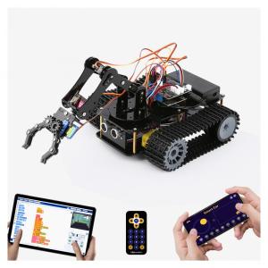 Kit Robótico ACEBOTT braço robótico 5DOF com tanque compatível com Arduino, Scratch e app