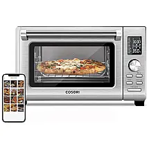 Forno Elétrico de Bancada 25L, 10 Configurações em Aço Inoxidável com Painel Digital, 1800W, 110v, COSORI Air Fryer Toaster Oven CS125 AO