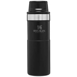 Classic Garrafa Térmica de 354 mL para Viagem com Isolamento a Vácuo Duplo, Aço Inoxidável, STANLEY, Verde