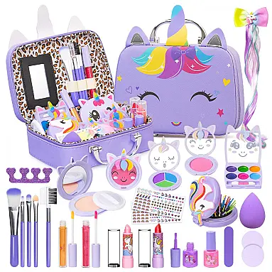 Kit de Maquiagem Infantil Lavável