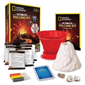 Kit de Ciência de Vulcão em Erupção com Sons Emocionantes para Crianças, National Geographic