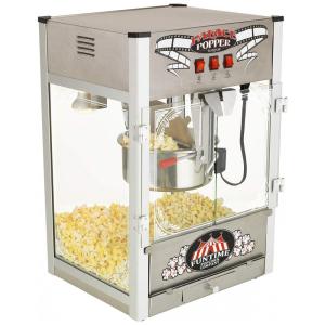 FT1626PP Pipoqueira Elétrica de Bancada em Aço Inoxidável, 110v, FUNTIME B009R9YQ1Y, Cinza