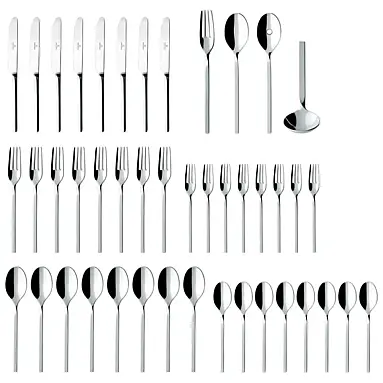 Conjunto de Talheres, Sofisticação e