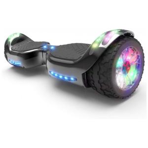 Hoverboard Elétrico com Auto Balanceamento e Auto Falante Bluetooth, HOVERSTAR, Verde