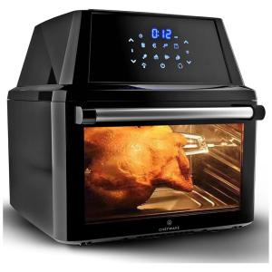 Forno Multifuncional 15L 10 Espetos 1800W, 110v, CHEFWAVE Deluxe, Preto