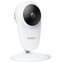 Baba Eletrônica, Monitor HD 120 com Alexa e Google Assistant, GNCC, Branco