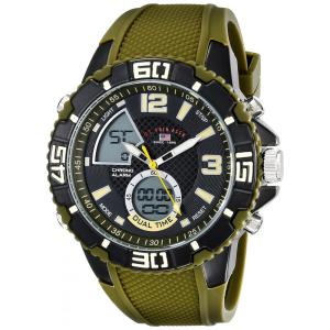 Relógio An Eporte Homen Maclino Qartz Cor Militar, Musgo, Musgo, U.S. POLO ASSN. US9481, Verde Musgo