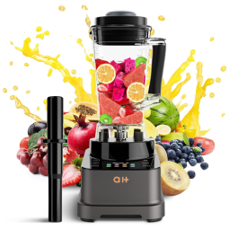 Liquidificador de Bancada 2L com 8 Modos 1200W, 110v, QCUQ, Preto