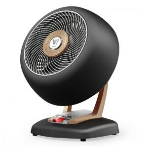 Aquecedor Vintage de Design Retro com Temperatura Ajustável, 1500W 110V, Vornado VHEAT, Preto