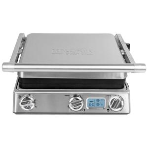 Pro Churrasqueira, Grill Elétrico Antiaderente com Tela LED, 1800W, 110v, KALORIK KPRO COG 42565 SS, Prateado