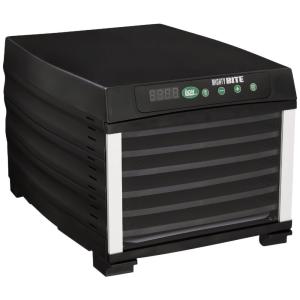 Desidratador de Alimentos Profissional com 10 Bandejas em Aço Inoxidável, 110V 770W, LEM, Prata