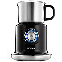 Automatic Espumador Elétrico de Leite 700 mL, Aço Inoxidável, 110v, SOUVIA SMF700, Preto