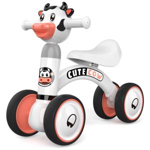 Momiuchear Bicicleta sem Pedal Infantil para Bebês de 1 a 3 anos, Branco