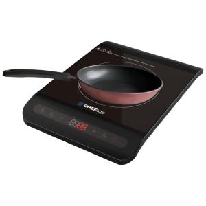 Cooktop de Indução Portátil ChefTop com Controle Digital e Temperatura Ajustável 1800W, 110v, DRINKPOD, Preto