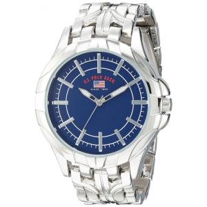 Relógio Masculino de Quartzo Analógico, U.S., U.S. POLO ASSN. Sport, Prateado