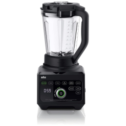 Liquidificador Profissional 2L com 10 Velocidades, 1600W, 110v, BRAUN JB9040BK, Preto