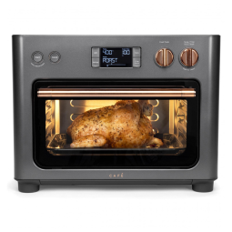 Forno Elétrico de Bancada com 14 Funções e Wi Fi, CAFÉ, 110V 1800W, Preto Fosco