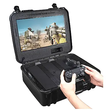 Estação de game portátil. Console,