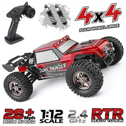 Off Road Controle Remoto Luzes de LED Amortecedores a óleo Á Prova Dágua Recarregável