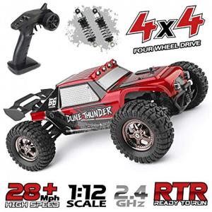 Off Road Controle Remoto Luzes de LED Amortecedores a óleo Á Prova Dágua Recarregável