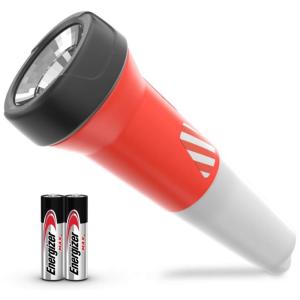 Weatheready, Lanterna de Led, 55 lumens, 2 baterias incluídas, ENERGIZER WRAH21E, Vermelho
